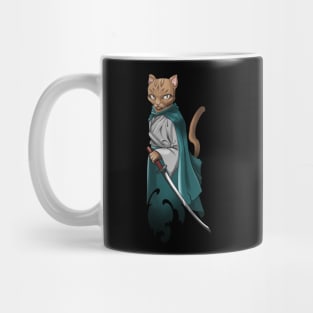 Samurai cat Mug